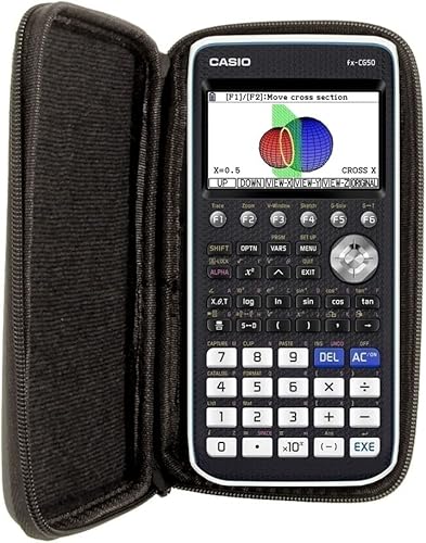 Miniatura 8 de WYNGS - Funda protectora para calculadora gráfica TI 84 Plus/TI 83 Plus/Casio FX-9860GII/Casio FX-9750 GIII/Casio PRIZM FX-CG 50, color rosa