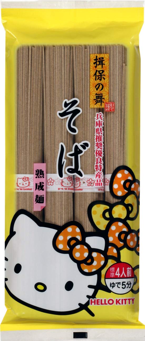Amazon.co.jp: ハローキティ 揖保の舞 そば 320g×20個 : 食品・飲料・お酒