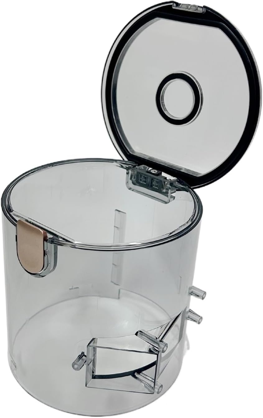 Dustbin Assembly Dust Container Cup Black Cyclone， Compatible For Jimmy H10 Pro / H10 Flex Vacuum Cleaner(Cup and Cyclone)
