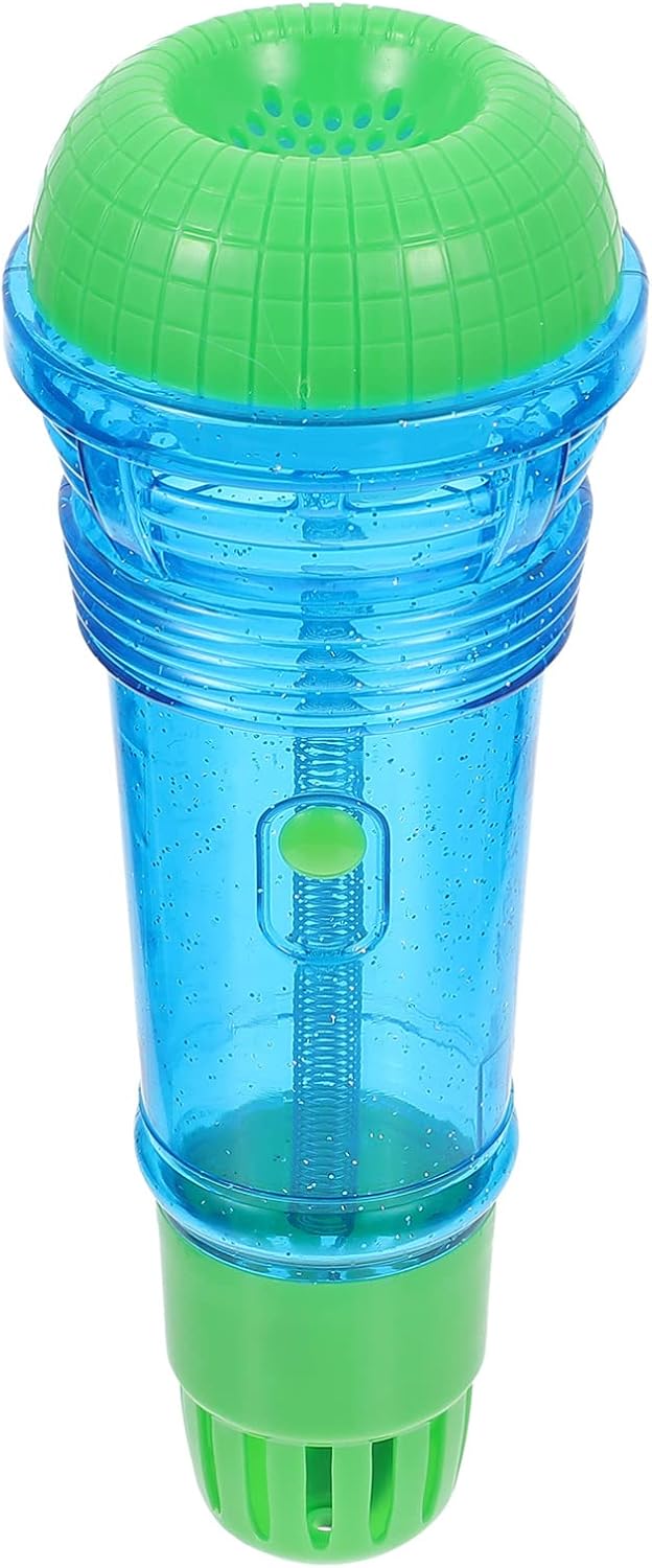 STOBOK Children Echo Microphone Karaoke Mics Toy Battery