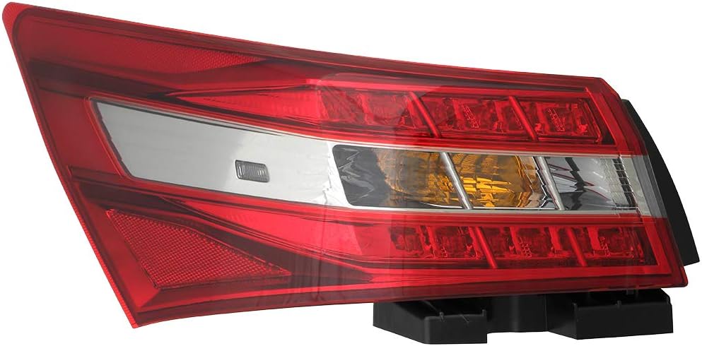 EPIC LIGHTING OE Style Replacement Rear Brake Tail Light Assembly Compatible with Toyota 2016-2018 Avalon [ TO2804129 8156007081 ] Left Driver Side LH