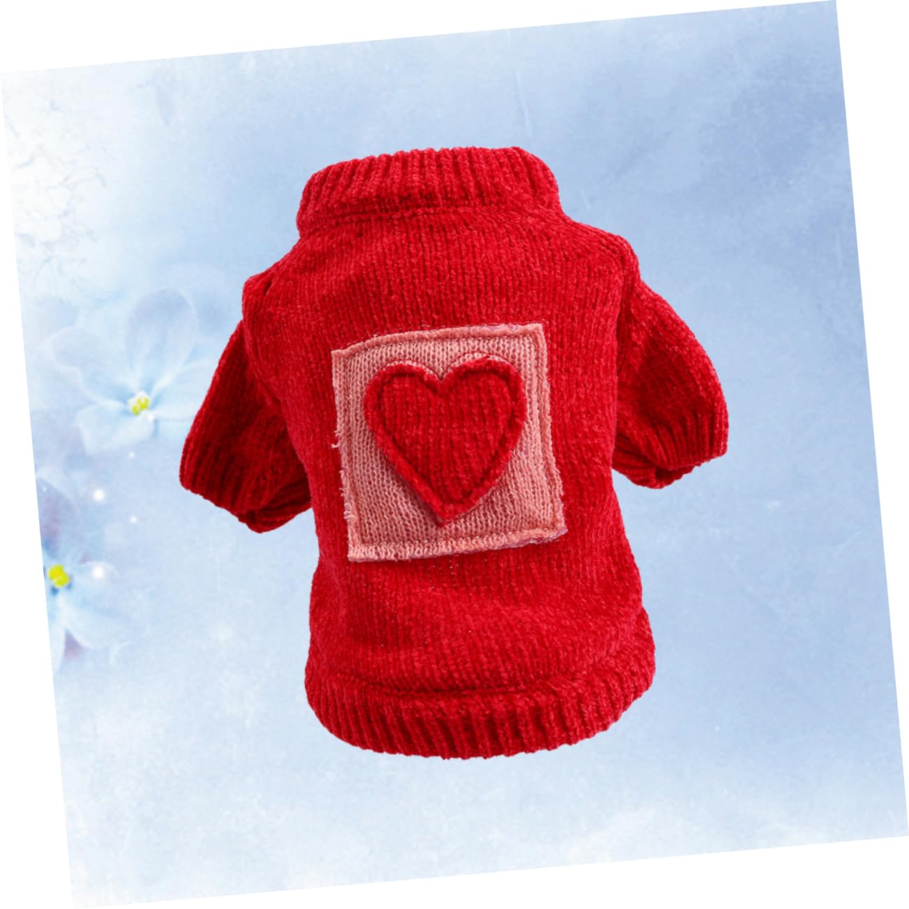 BESPORTBLE Ensemble De 3 Pièces pour Animal De Compagnie Pull Chaud Motif Cœur Manteau pour Chien pour Une Occasion Spéciale