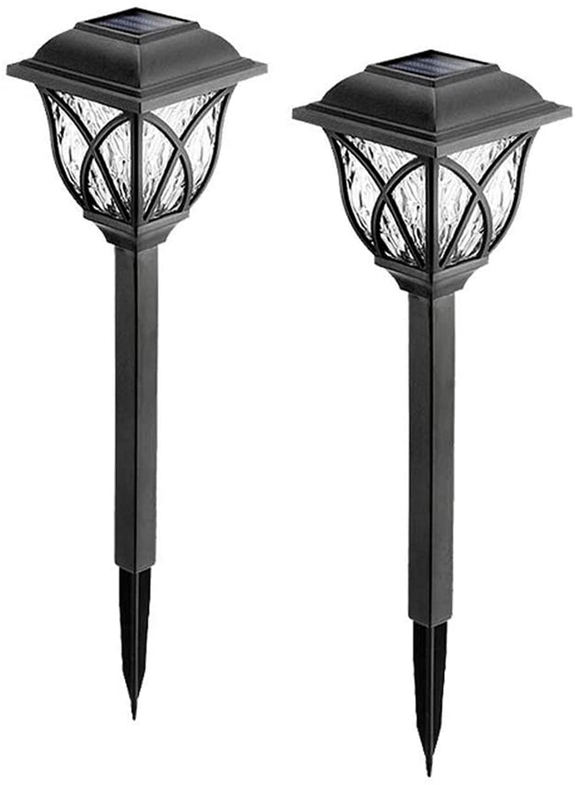 (Pack of 1) Solar Garden Light Outdoor Waterproof LED Warm White Decoration Lamp Path Lighting Villa Lawn-image-41