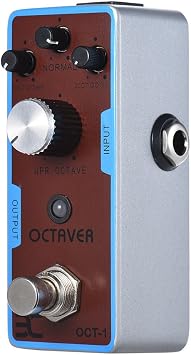 HXBER OCT-1 Octave Mini Octave Guitar Effect Pedal True Bypass Full Metal Shell