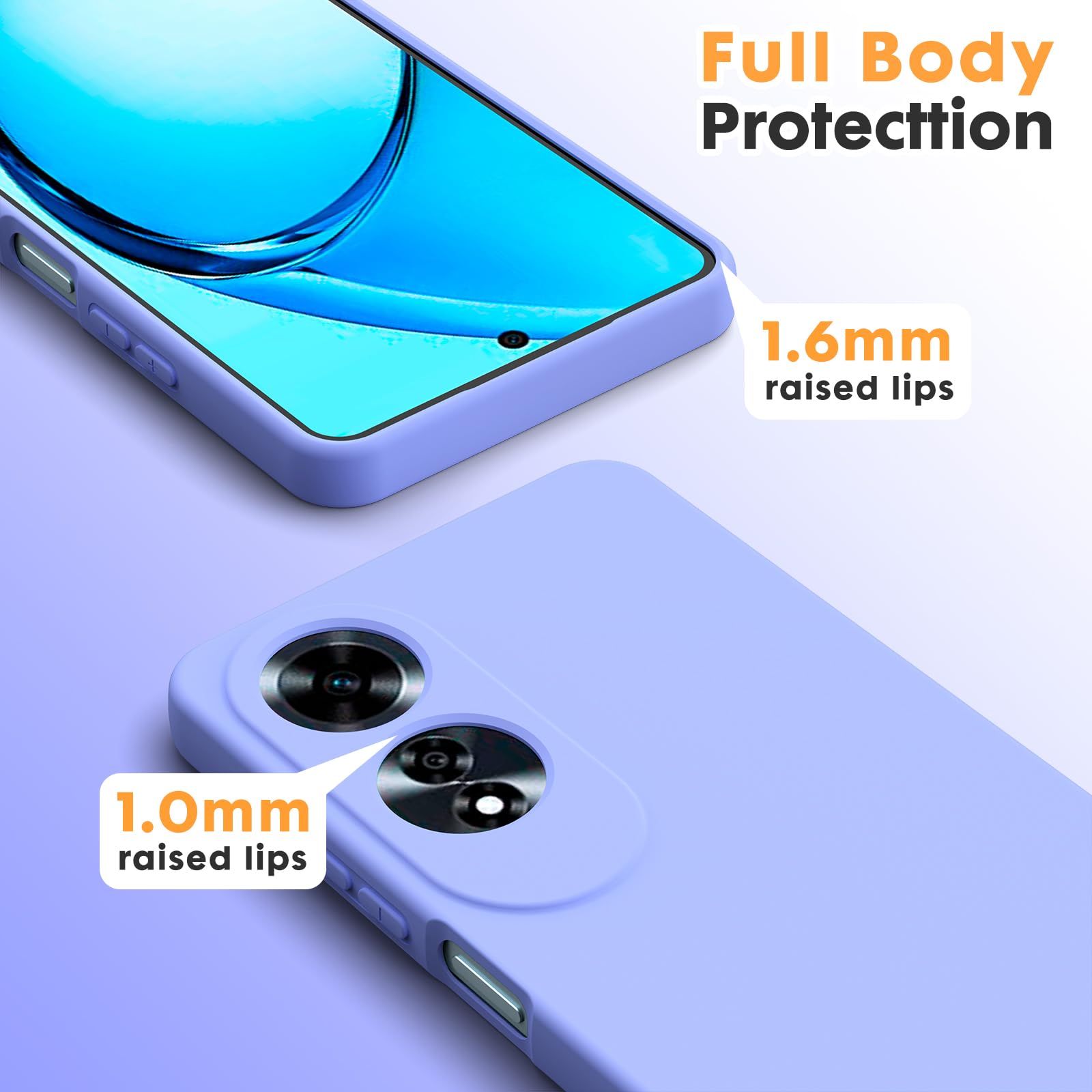 Bastei Cover per OPPO Reno 10 5G, Ultraleggero Ultrasottile