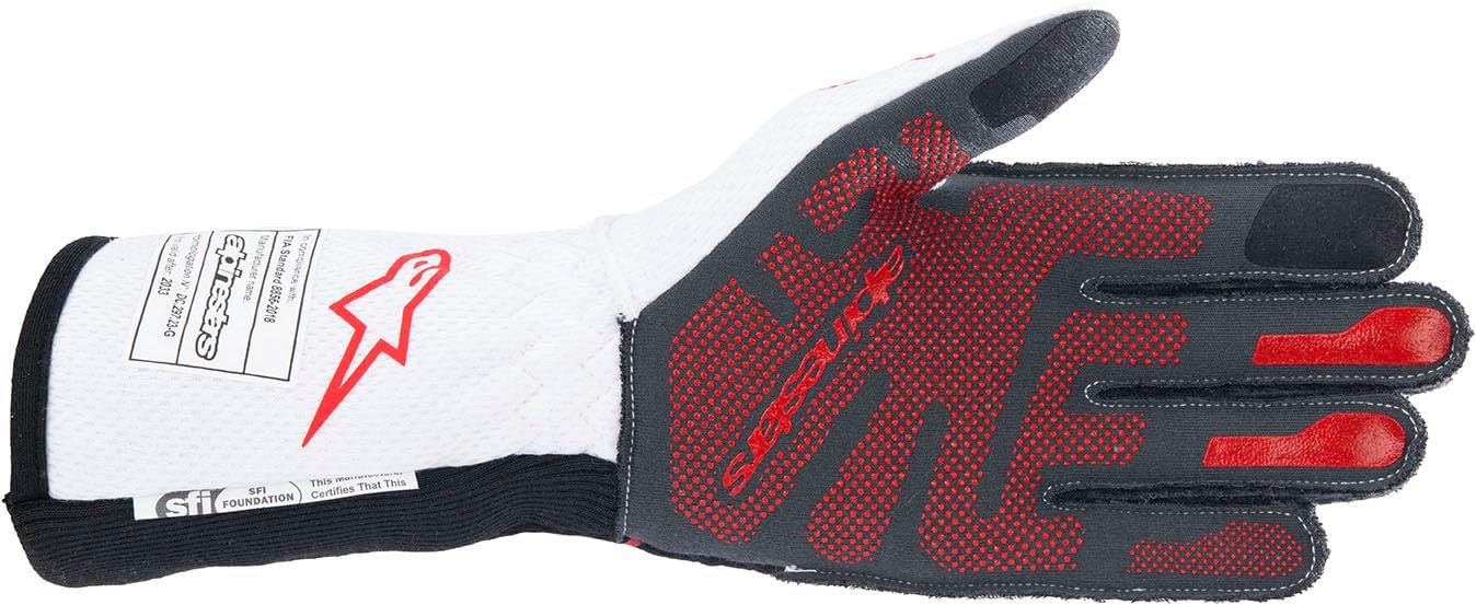 TECH-1 ZX 【ウシ】 🍂 V4 GLOVES BK/W/R XL 3550224-123-X