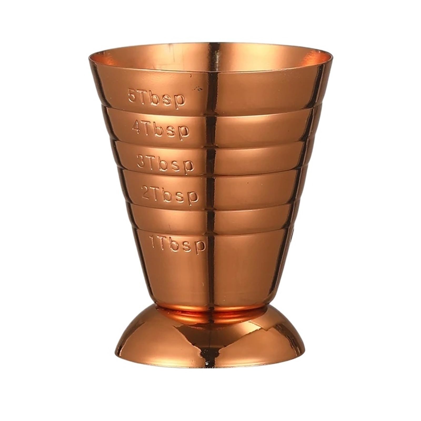 Cocktail Jigger Bar Mesure Niveau(Gold Plated)