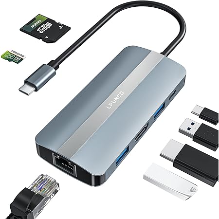 Hub USB-C 7 En 1 VVB - Multiprise Avec Ports - Occasion