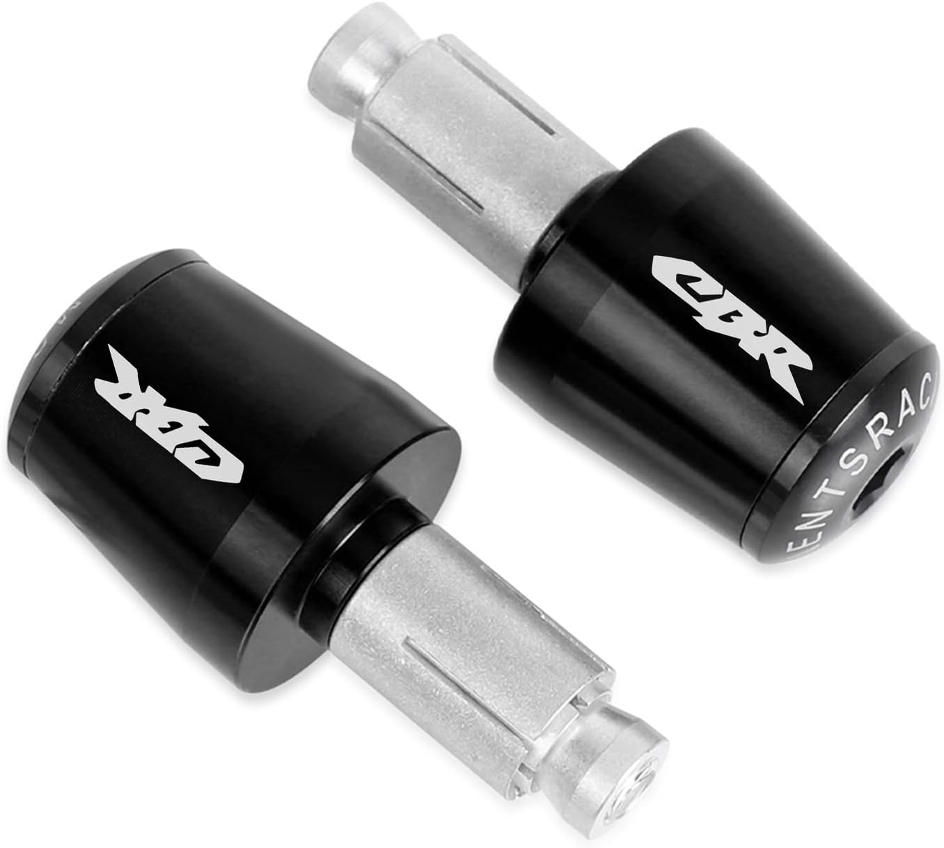 Motorcycle Non Slip Handlebar Grips 7/8" 22mm Rubber Handle Grips Compatible with CBR150 CBR500 CBR100F CBR1000RR CBR125 CBR250 CBR300R CBR400RR CBR400F CBR600RR CBR900RR