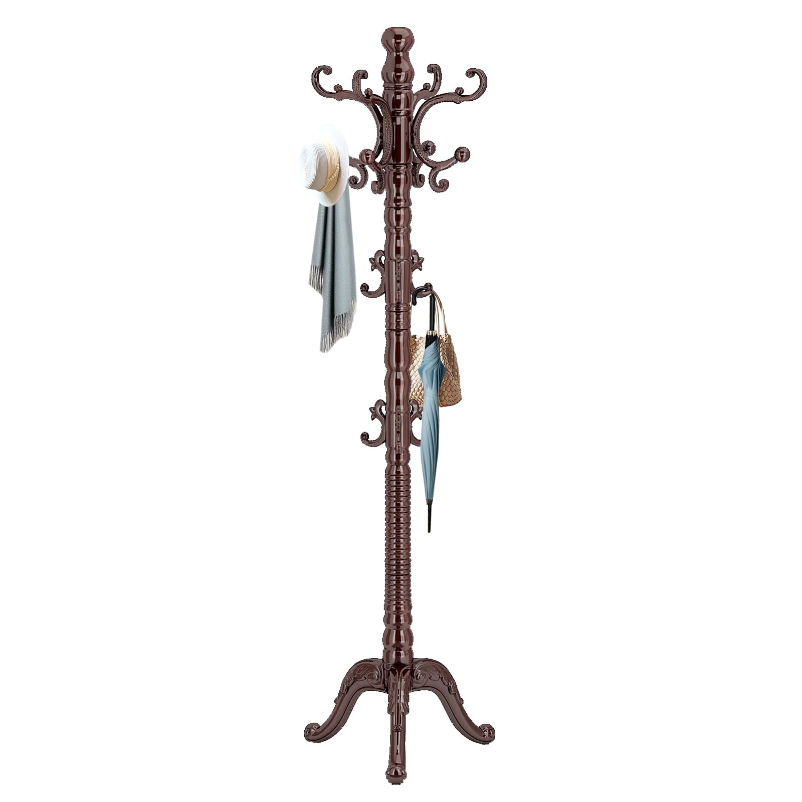 EZIVIEV Vintage Coat Rack Stand