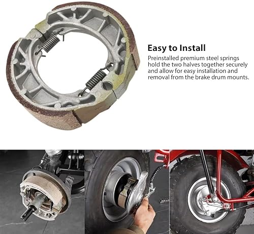 Miniatura 3 de PASTILLA DE FRENO PARA MINI MOTO HAWG TY 196 cc 5.5HP 6.5Hp MB165