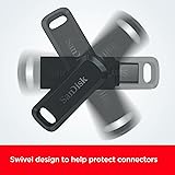 SANDISK Ultra Dual Drive Go, USB Type-C & Type-A Flash Drive 256GB (Memory stick up to 400MB/s, Reversible Type-C and Type-A connectors for Android Smartphone, Tablets and Mac) Black - 6