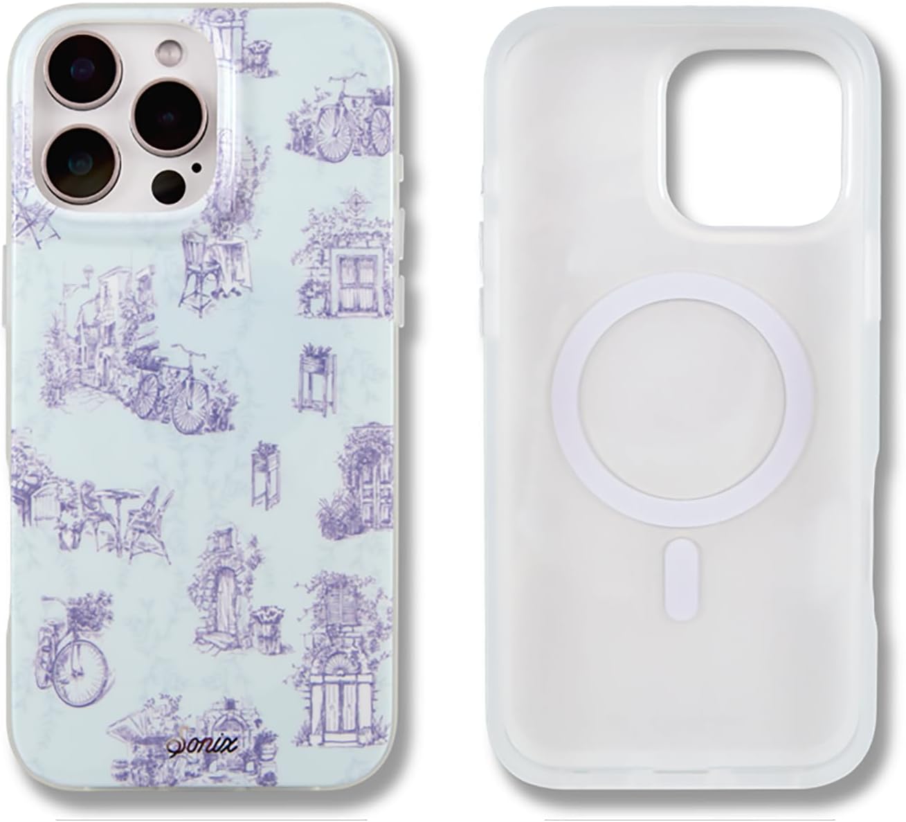 Sonix Case for iPhone 16 Pro Max | Compatible with MagSafe | 10ft Drop Tested | Bleu Toile