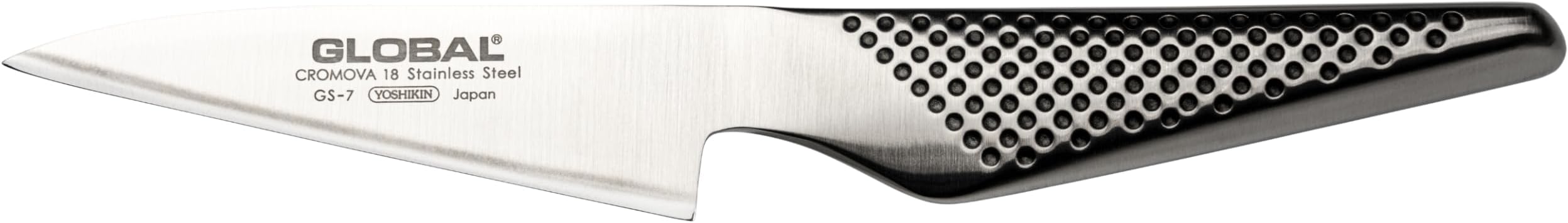 Global GS-7-4 inch, 10cm Paring Spear Knife, 4 inch, Stainless Steel