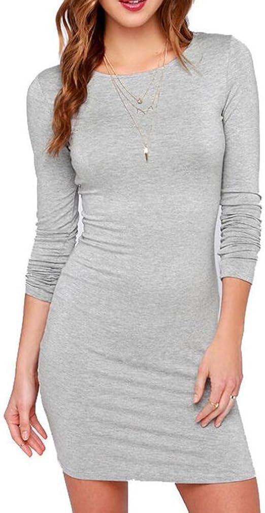 iShine Bodycon Dress, Ladies' Long 