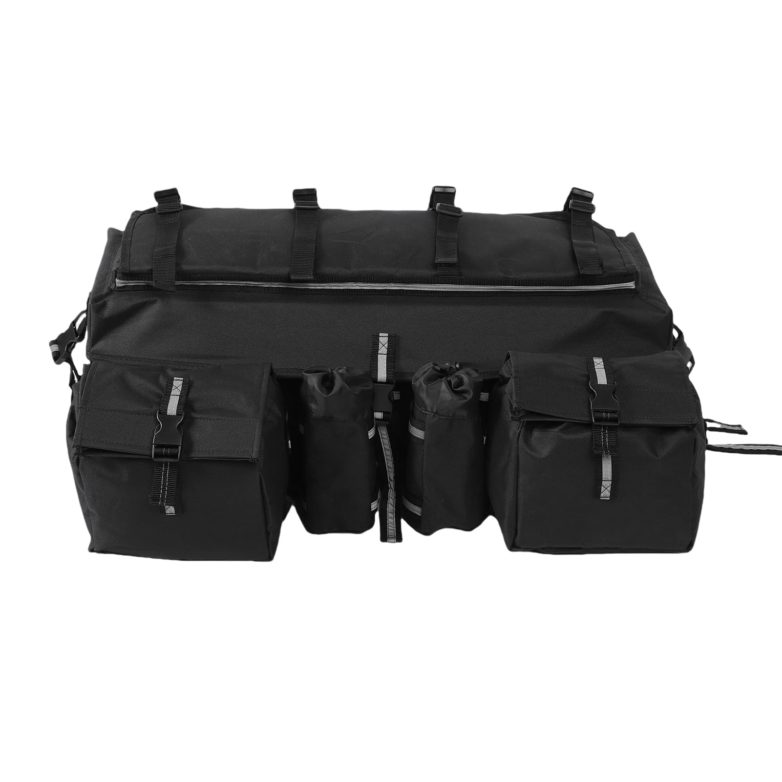 Durable 55L Universal ATV Cargo Bag with Reflective Strips for