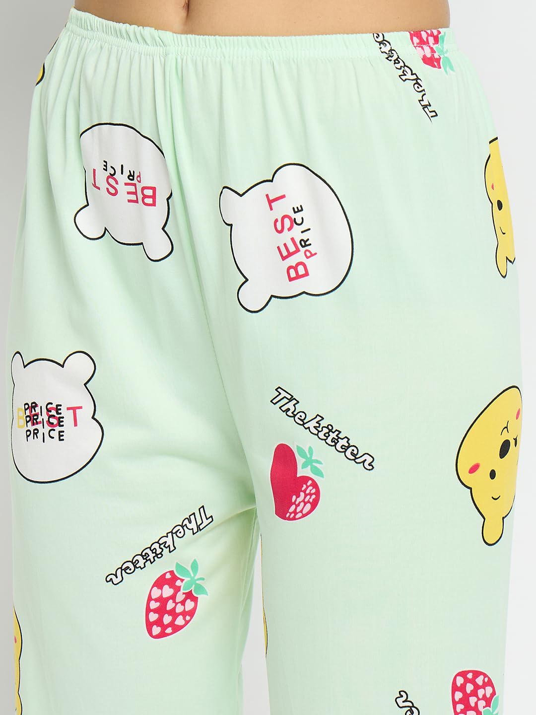 CAMEY Cute Cartoon Print Pajama Pants for Girls & ladies (Multi2) 2