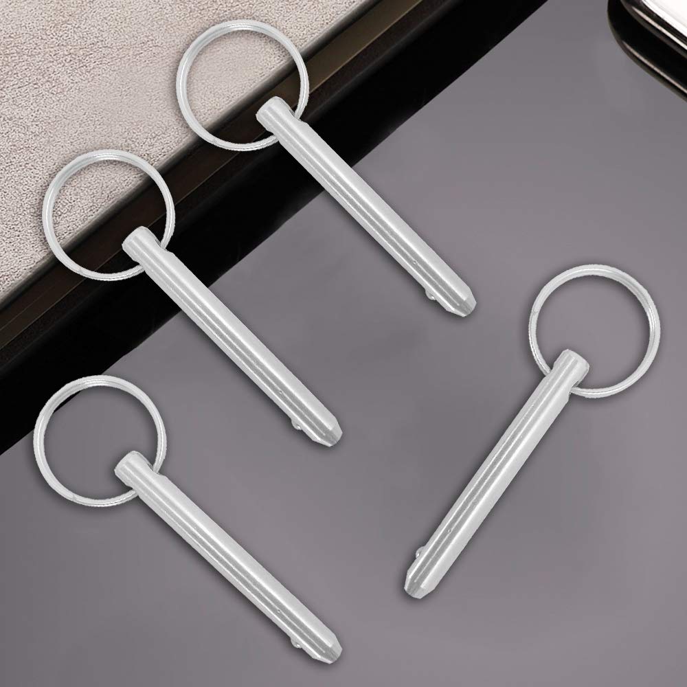 4 Pack Quick Release Pin,DanziX Bimini Top Pin Diameter 1/4