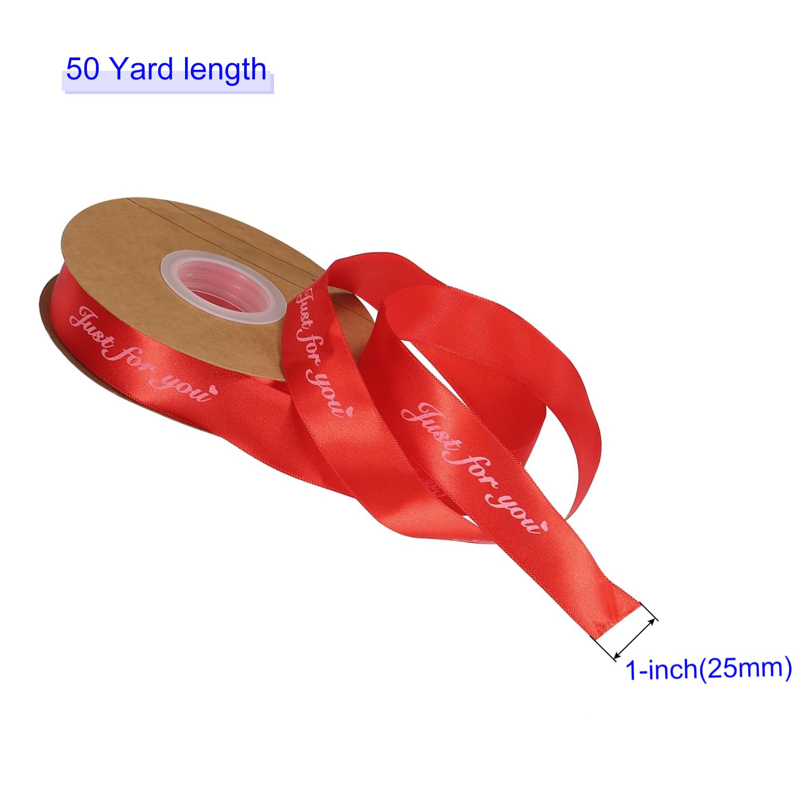 Nastro in organza rosso trasparente da 15 mm per confezioni regalo, nastro in chiffon trasparente da 45 m, nastro per feste di compleanno, Natale