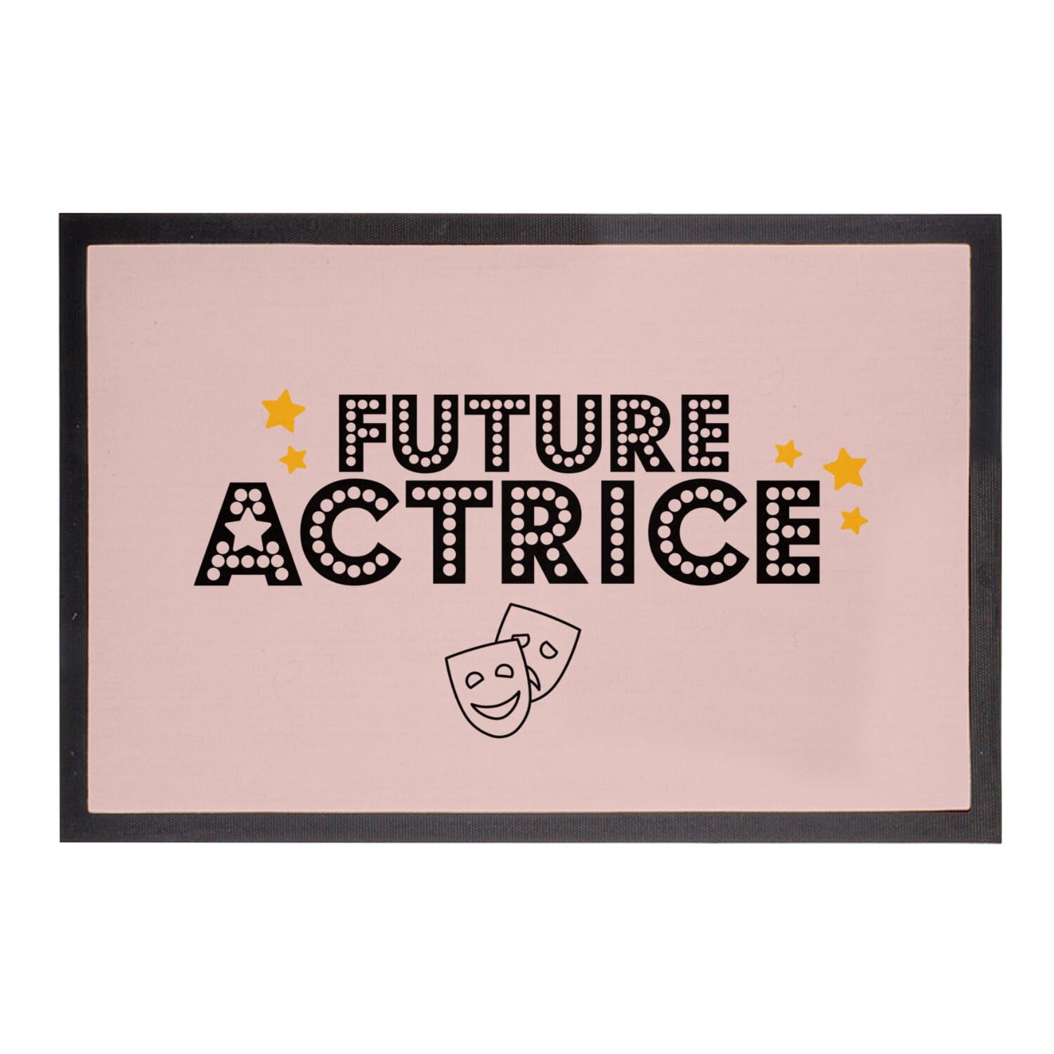 Paillasson Rose Cinéma pour Entrée de Loge et Déco Chambre Future Actrice