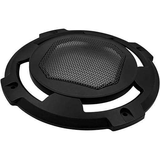 Audio Speaker Cover Subwoofer Horn Guard Black