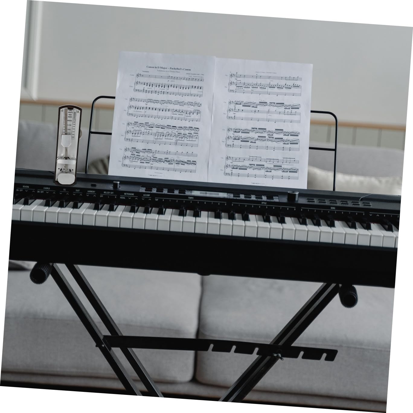 Mechanisches Metronom mit Einstellbarem Tempo Präzisem Taktgeber für Klavier Gitarre und Trommel Langlebige Skala Universelles Musiker Zubehör