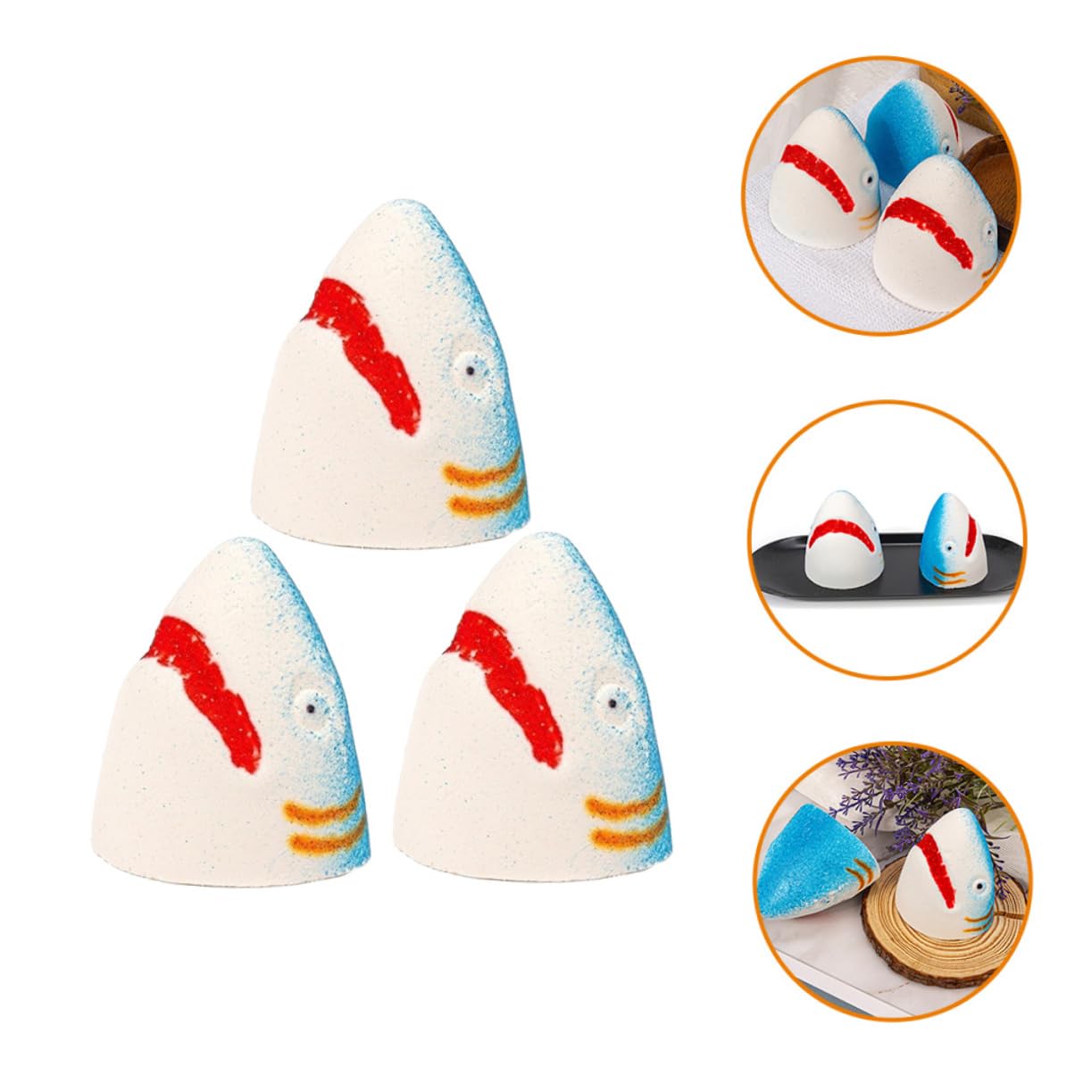 COLLBATH Bomba De Baño De 3 Unidades Aceite Esencial Burbujas Creativa Para Ducha