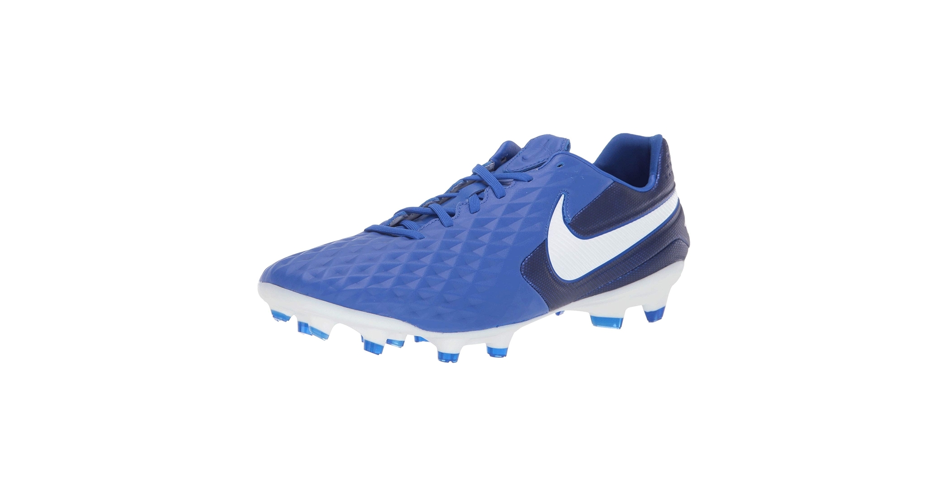 Amazon.com | Nike Legend 8 Pro FG - Blue-White 7.5 | Soccer