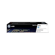 HP 117A W2071A, Cartuccia Toner Originale da 700 Pagine, Compatibile con le Stampanti Laser 150, MFP178, MFP179, Ciano