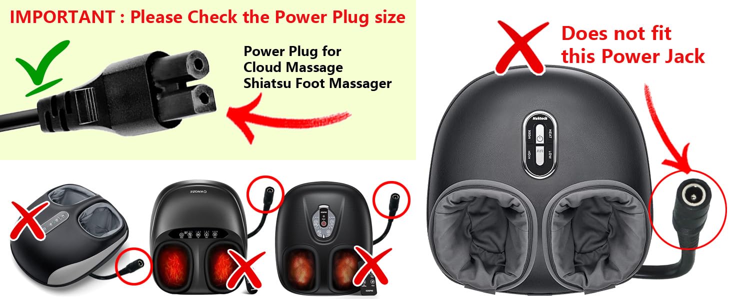 Amazon.com: T POWER 24V Charger for Cloud Massage 9486098094