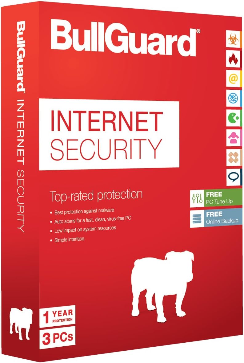 BullGuard Internet Security for Windows PC - 1 Year