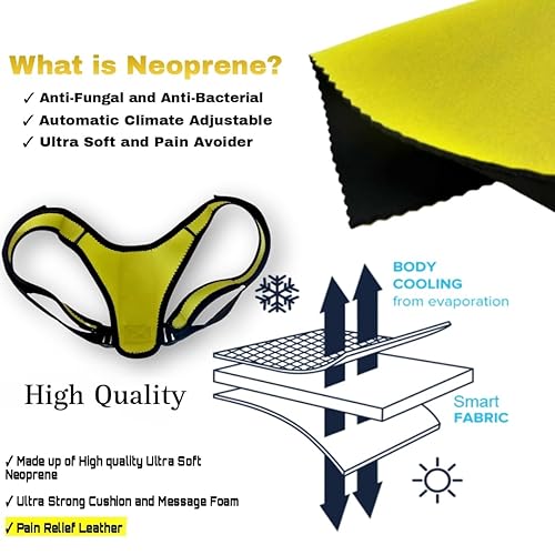 Miniatura 3 de Nueva serie de neopreno 2023 Corrector de postura para hombres y mujeres, soporte ajustable para soporte de clavícula y alivio del dolor del cuello,