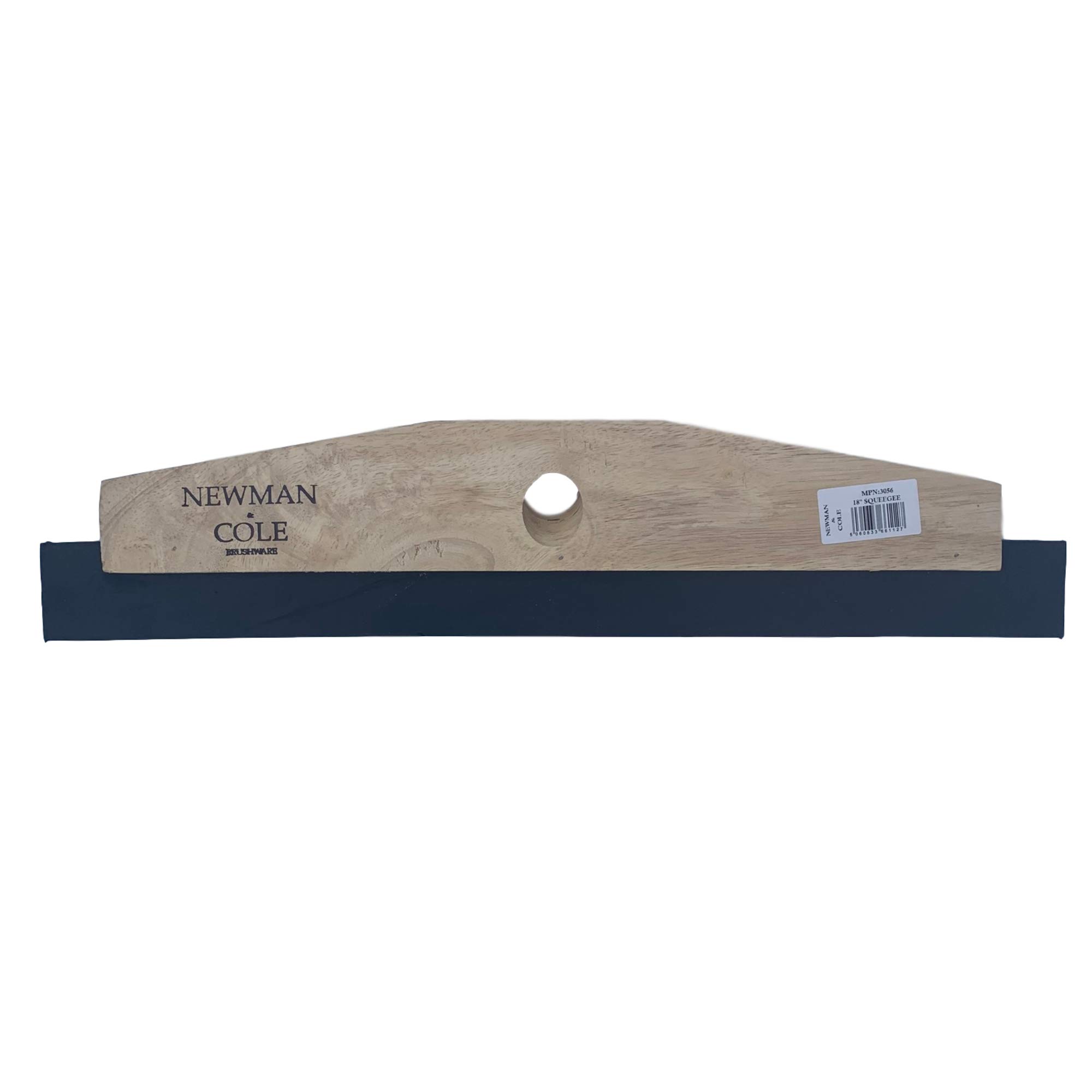 The Dustpan & Brush Store (18" / 45Cm) Heavy Duty Floor Squeegee - Industrial Wooden Squeegee