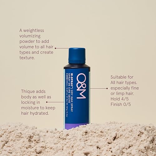 Miniatura 7 de O&M Spray de cera seca W Spray 6.8 fl oz