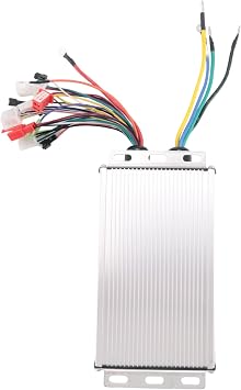 48V 60V 72V 84V 3000W Intelligent Brushless Controller for Electric Bicycle Scooter, silver