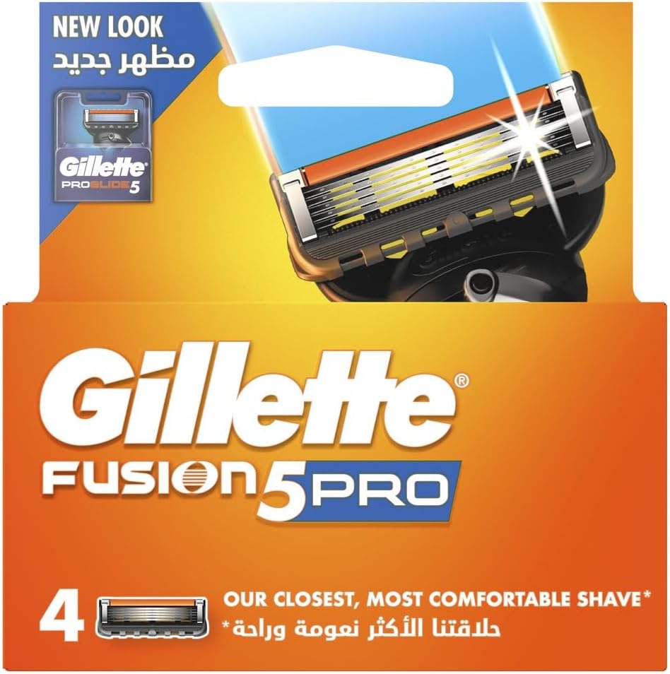 Fusion Proglide 5 Manual Blades Refills 4Pcs