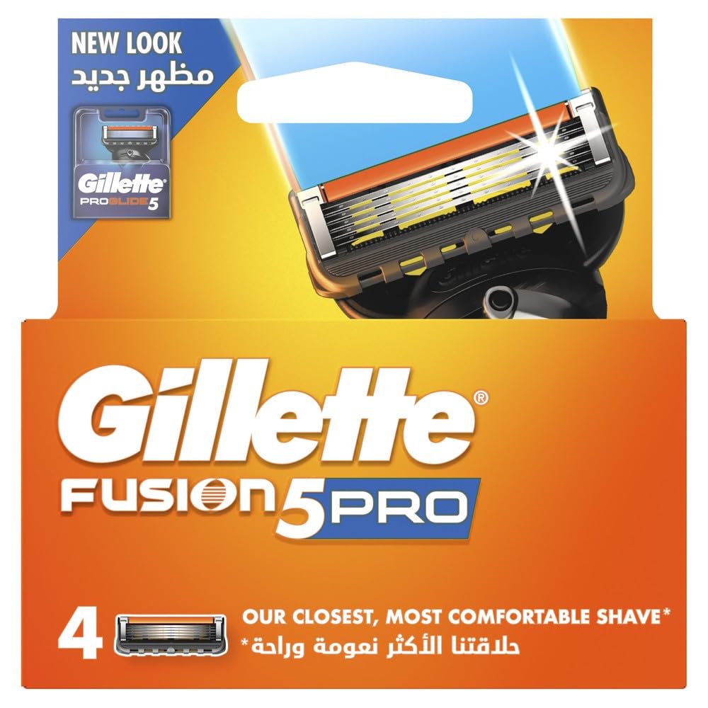 Gillette Fusion Proglide Replacement Heads – Pack of 4