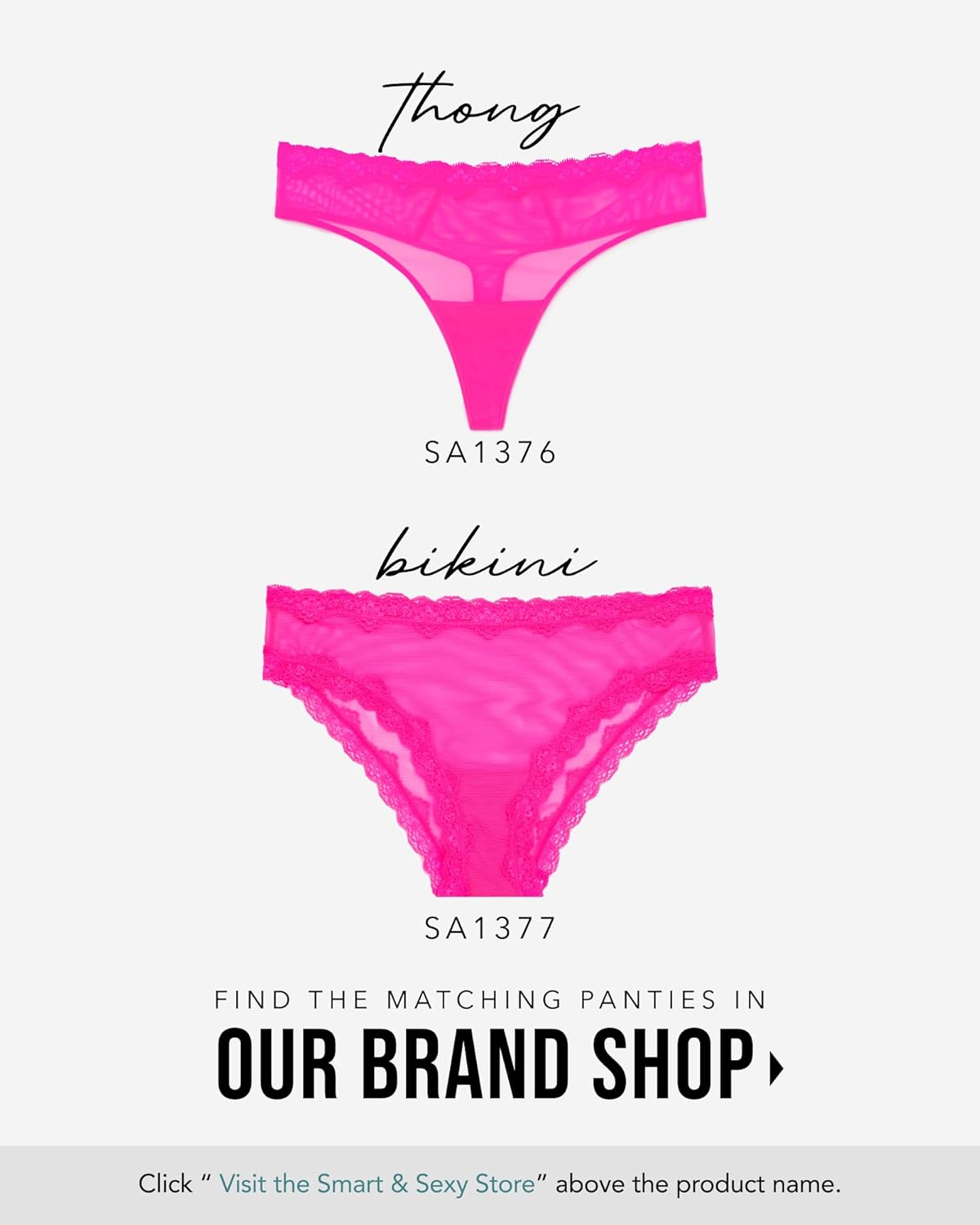 Smart & Sexy womens Sheer Mesh Demi Underwire Bra - Image 5