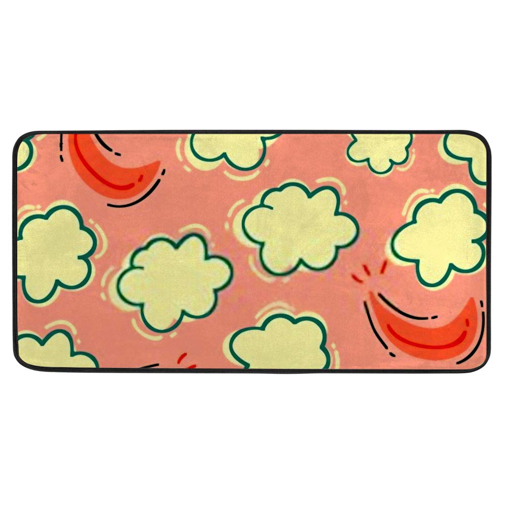 Tapis de cuisine antidérapant anti-glisse paillasson étanche eau