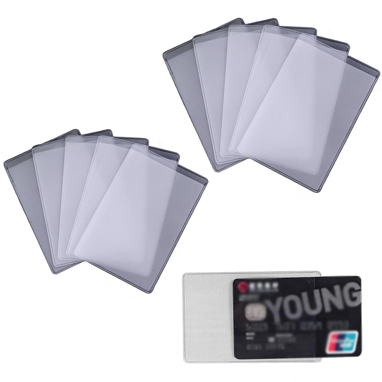 Amazon | カード保護 ソフトカード保護フィルム マットな質感透明 10枚