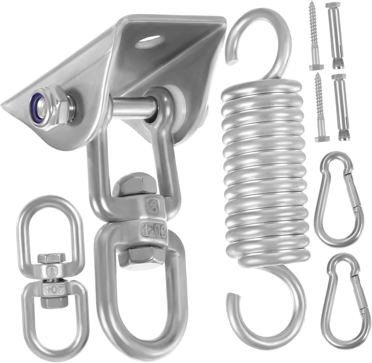 Milisten Swing Hanger Stainless Steel Swing Hanging Kit for Playground Playgrounds