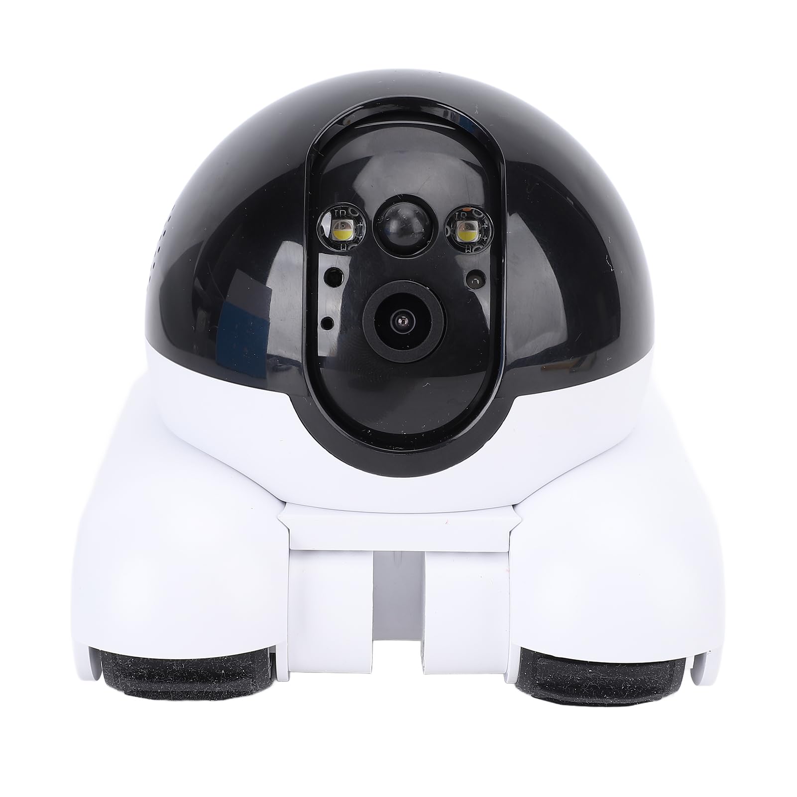 Kamera Bezpieczeństwa Monitora dla Niemowląt, Mobilnej Kamery dla Zwierząt, Podwójnego Obiektywu 1080p, 2-drogowego Dźwięku, Noktowizyjnej, Baterii 5200 MAh, kół śledzenia kół