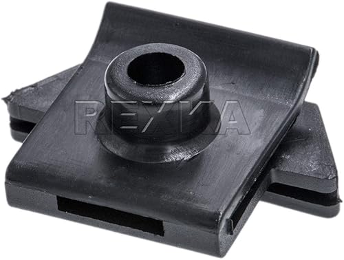 Rexka 20 unids Fender Liner Splash Shield Retenedor Remache Clip U Tuerca 63848-D4001 para Nissan Infiniti Altima Armada Frontier Maxima Pathfinder