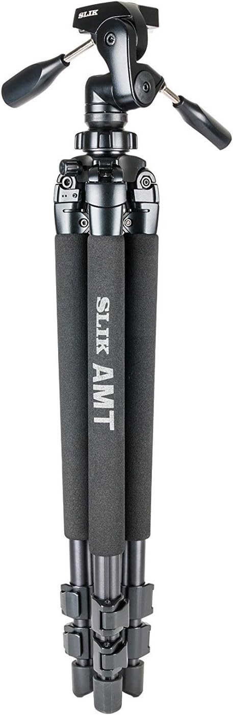 SLIK PRO 700DX Professional Tripod with Panhead (Black)