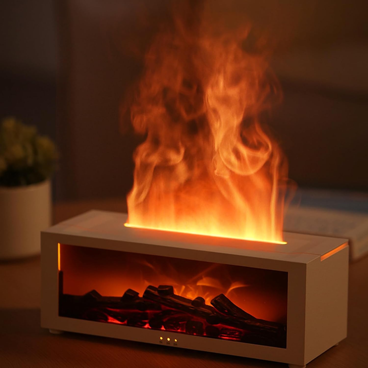 YURAMEKI 暖炉型 アロマオイル対応 加湿器