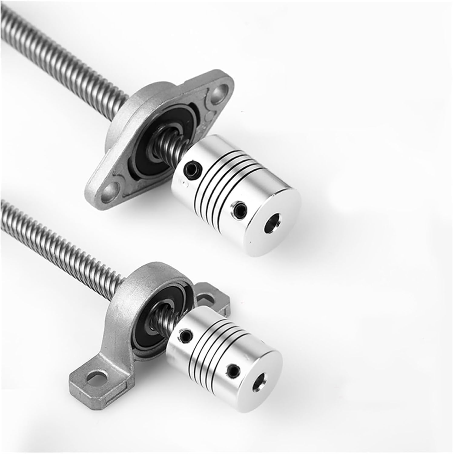 Lead 8mm KFL Set T12 200/250/350/500mm Brass KFL001 Buffer Brake + Flexible Coupling(350mm)