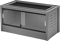 New Age Pet EcoFlex 36" Mojave Lounge Reptile Habitat - Medium Terrarium for Snakes, Lizards & Tortoises, Easy Assembly, Sliding Doors