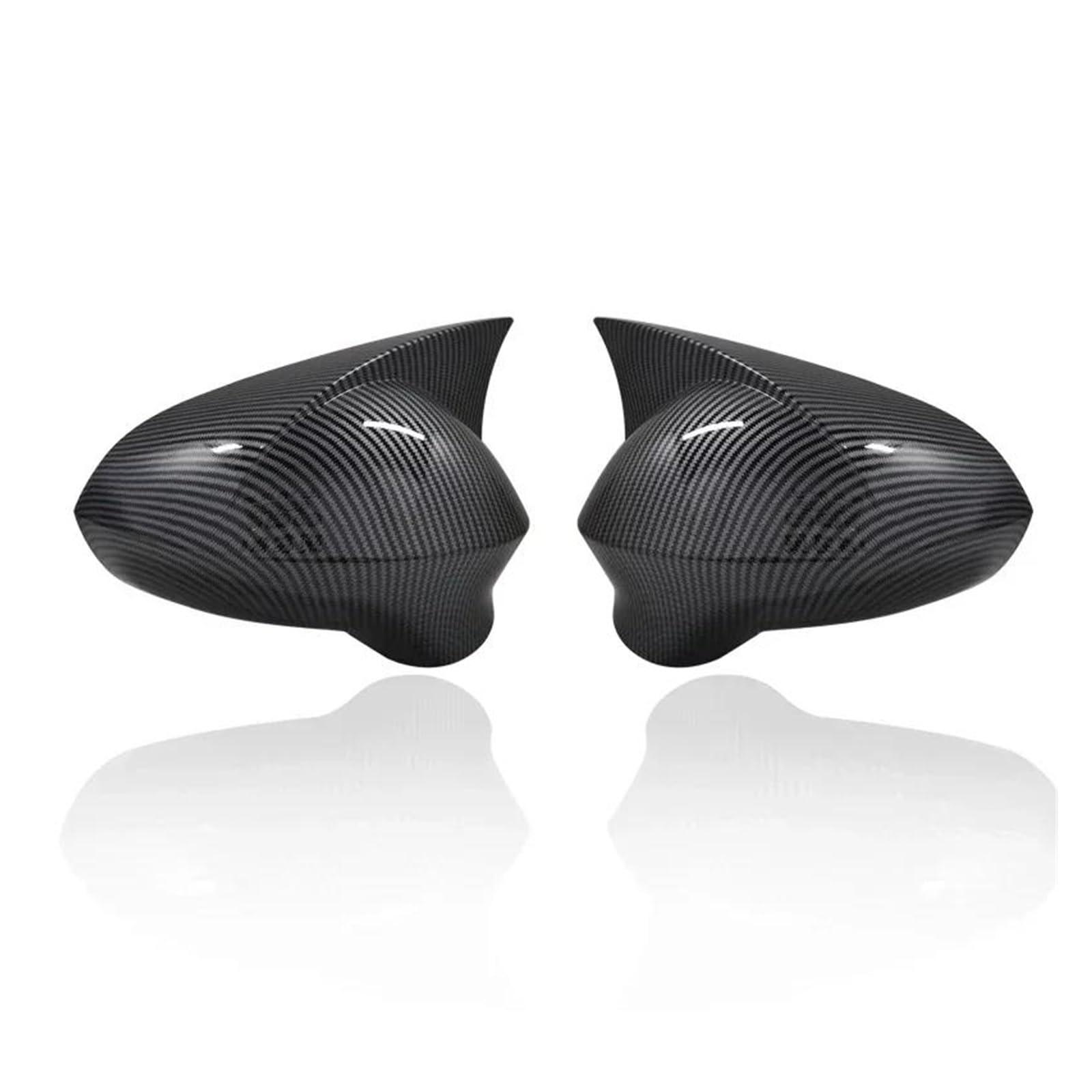 Couvercle rétroviseur pour Seat Ibiza 2008-2017 coques d'aile gauche et droite noir mat style B