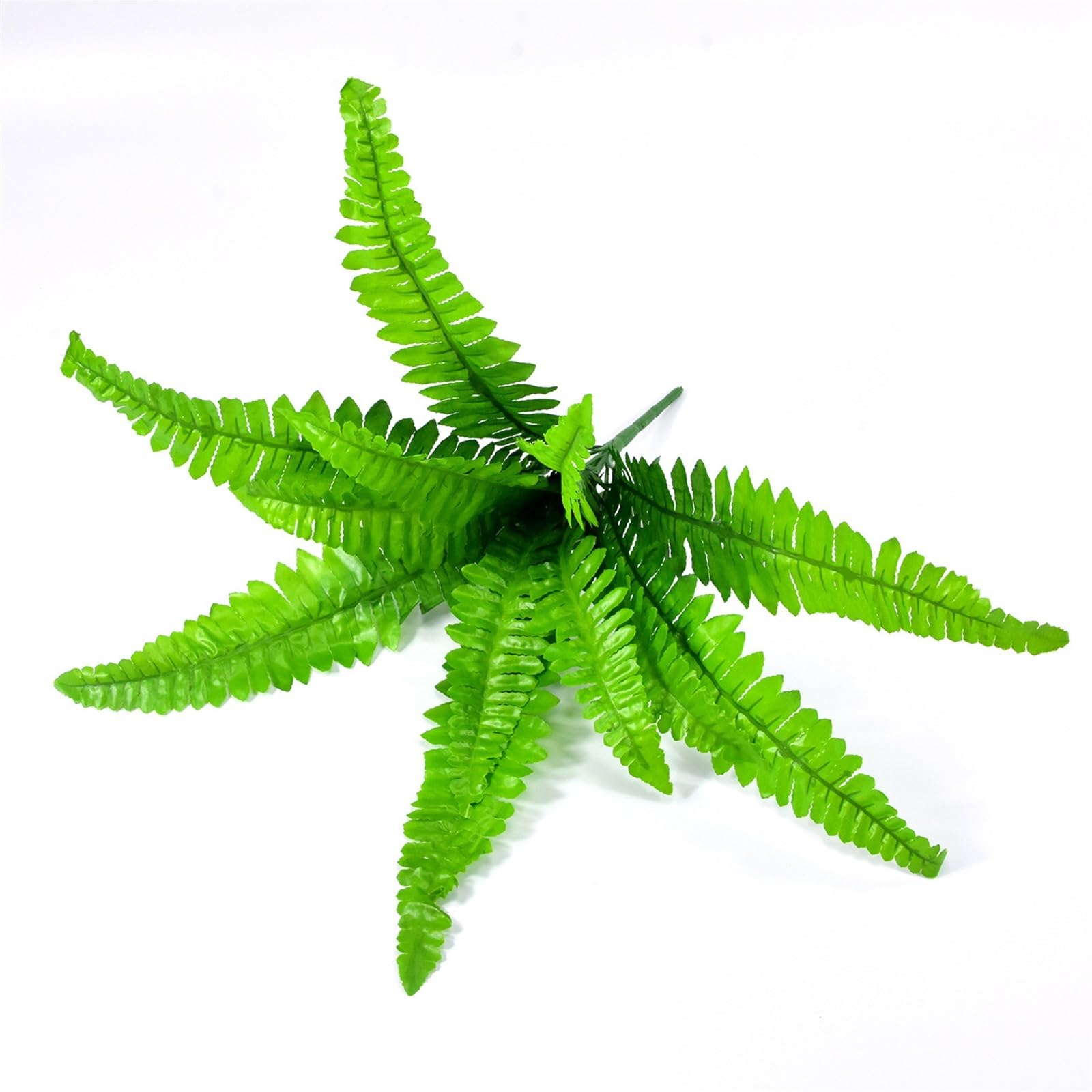 Planta de helecho persa colgante artificial para fondo fotográfico y decoración mural