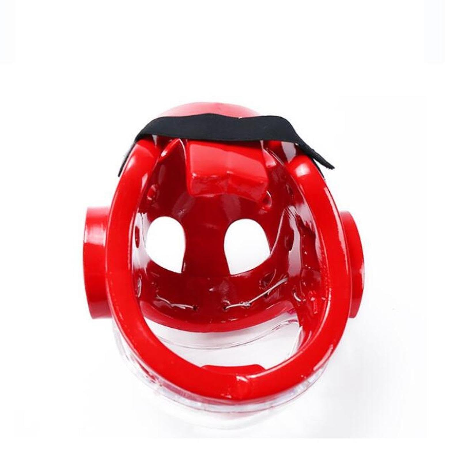 Casco con Copertura Facciale Ventilata Imbottitura Struttura Leggera Regolazione Facile Materiale Durevole NBR PP Adatto a Bambini Adulti R
